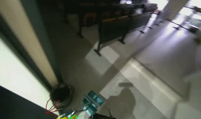 Sweeping lecture hall floor: egocentric robotics sample