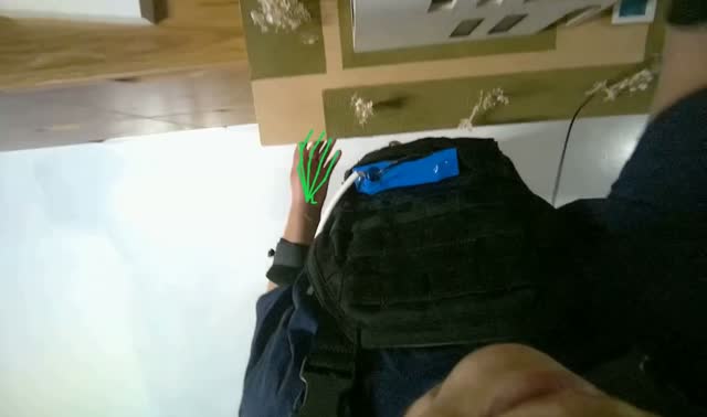 Cleaning building model: egocentric robotics sample
