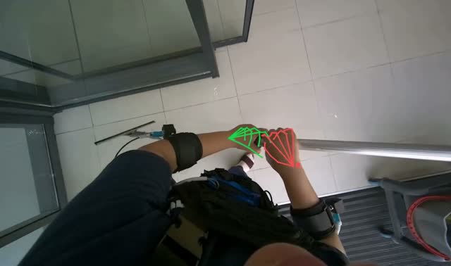 Cleaning glass: egocentric robotics sample
