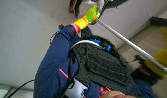 Mopping floor: egocentric robotics sample