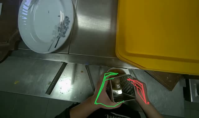 Finishing and serving instant noodles: egocentric robotics sample
