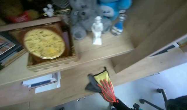 Wiping office bookshelves: egocentric robotics sample
