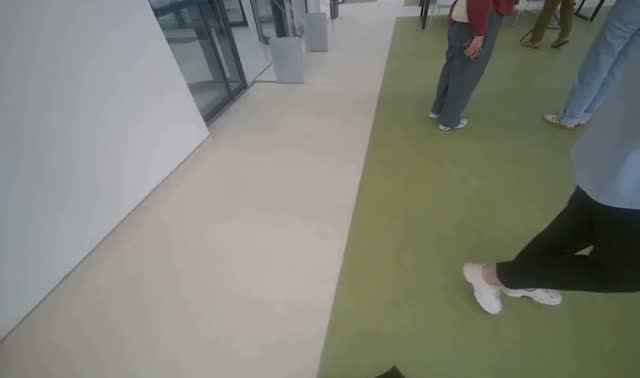 Wiping glass panels: egocentric robotics sample