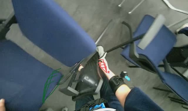 Wiping conference room tables: egocentric robotics sample