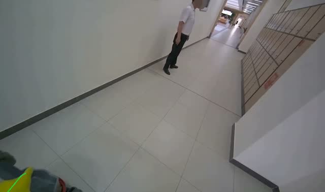 Mopping tiled floor: egocentric robotics sample