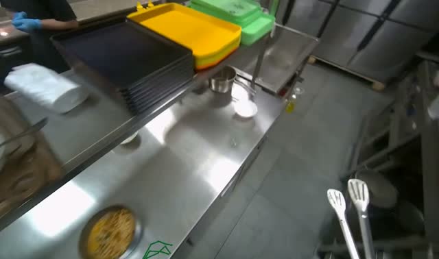 Plating Cooked Ramen: egocentric robotics sample