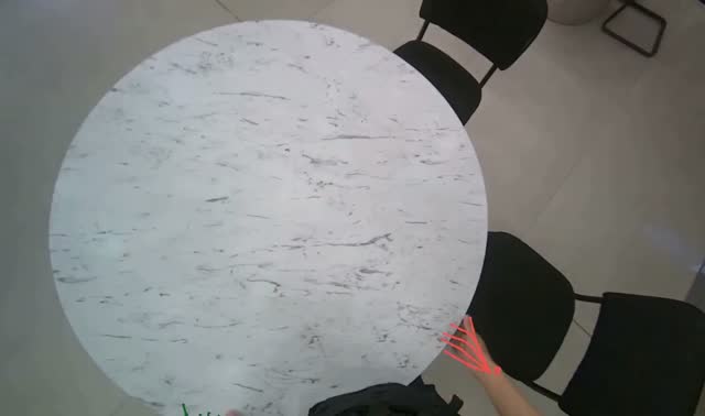 Rearranging lounge furniture: egocentric robotics sample