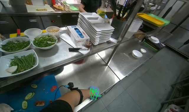 Stirring contents in pot: egocentric robotics sample