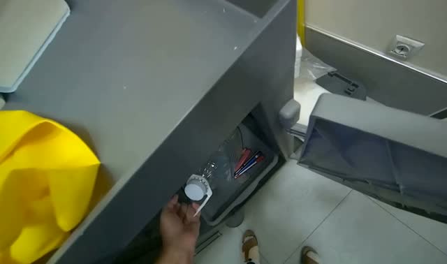 Organizing cleaning supplies: egocentric robotics sample