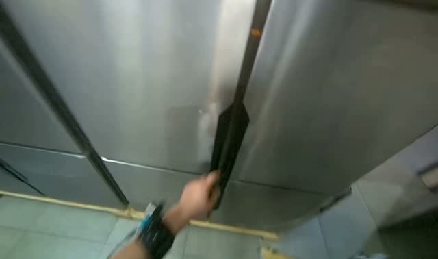 Storing and retrieving food from refrigerator: egocentric robotics sample