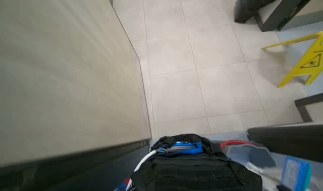 Organizing tools and cleaning sink: egocentric robotics sample