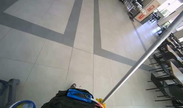 Preparing mop head: egocentric robotics sample