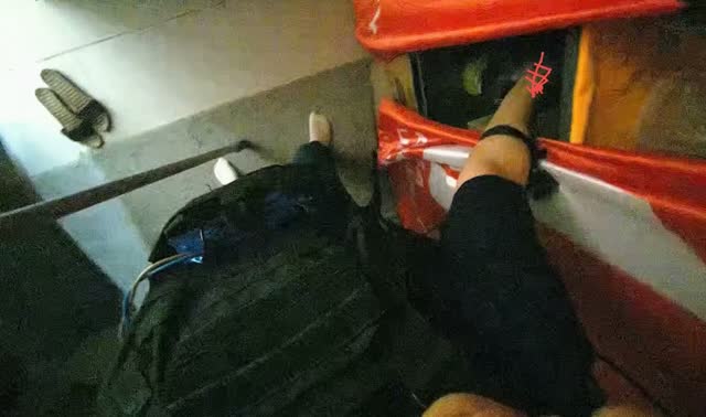 Cleaning floor with long-handled tool: egocentric robotics sample