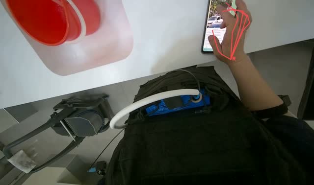 Filling cleaning cart with water: egocentric robotics sample