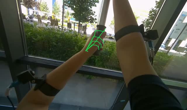 Cleaning glass panels with squeegee: egocentric robotics sample