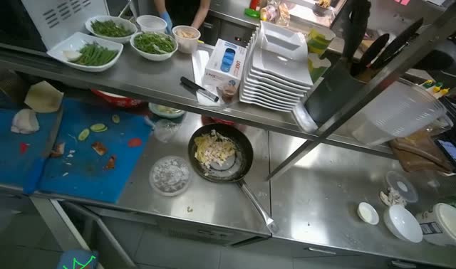 Organizing kitchen items: egocentric robotics sample