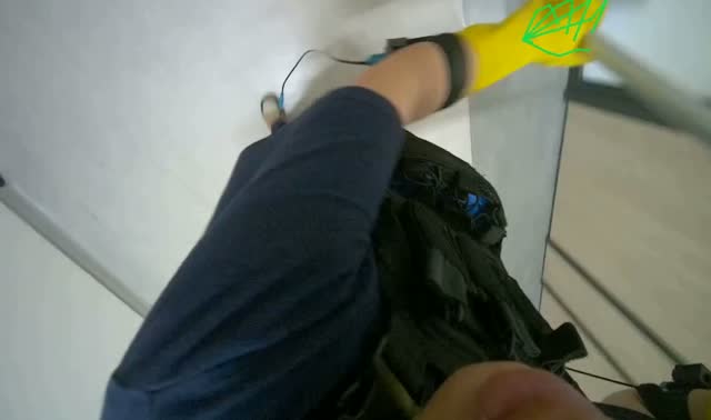 Mopping floor: egocentric robotics sample