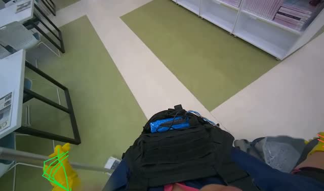 Preparing mop for floor cleaning: egocentric robotics sample