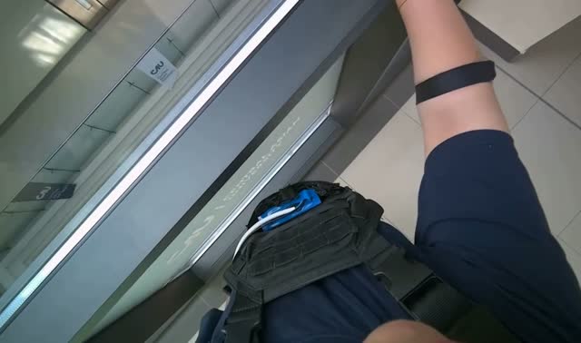 Wiping glass partition: egocentric robotics sample