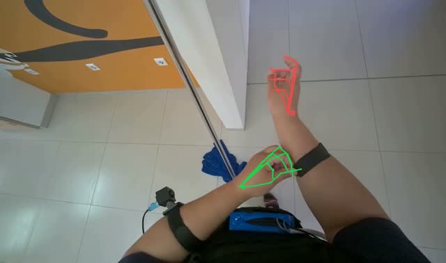 Mopping the floor: egocentric robotics sample