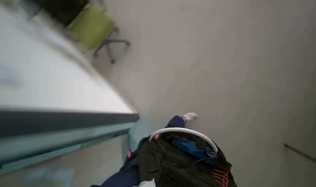 Collecting plastic trash from bins: egocentric robotics sample