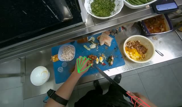 Preparing and assembling ramen bowls: egocentric robotics sample