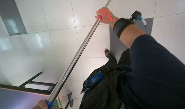 Sweeping the floor with mop: egocentric robotics sample