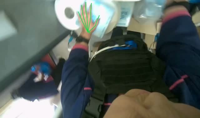 Sorting items from boxes: egocentric robotics sample