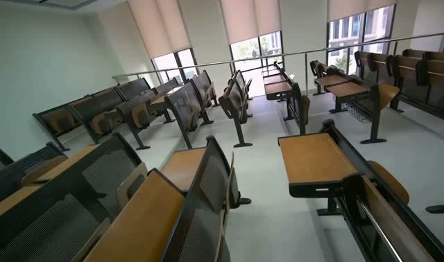 Organizing classroom desks: egocentric robotics sample