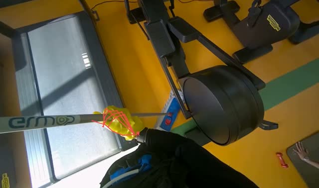 Mopping gym floor: egocentric robotics sample