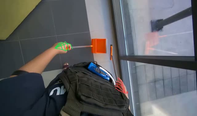 Sweeping the floor: egocentric robotics sample