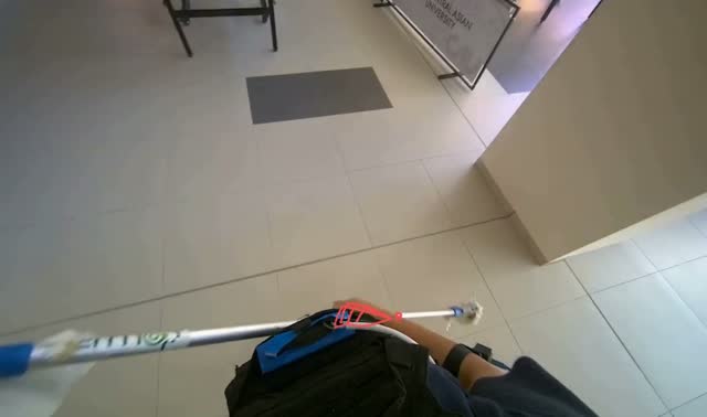 Cleaning table surface with mop: egocentric robotics sample