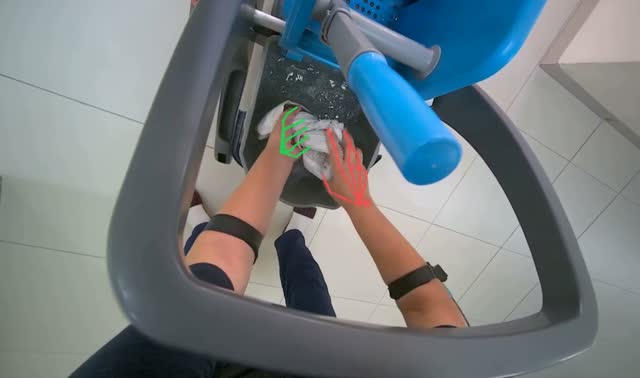 Managing cleaning equipment: egocentric robotics sample