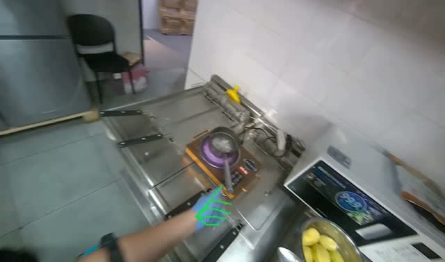 Managing cooking meal: egocentric robotics sample
