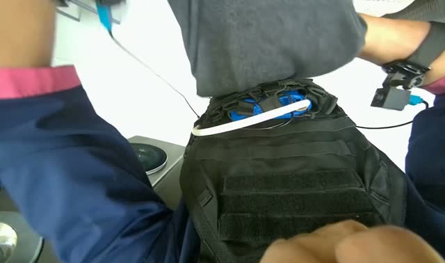 Preparing and sorting laundry items: egocentric robotics sample