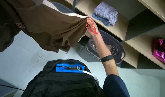 Folding and packing laundry: egocentric robotics sample