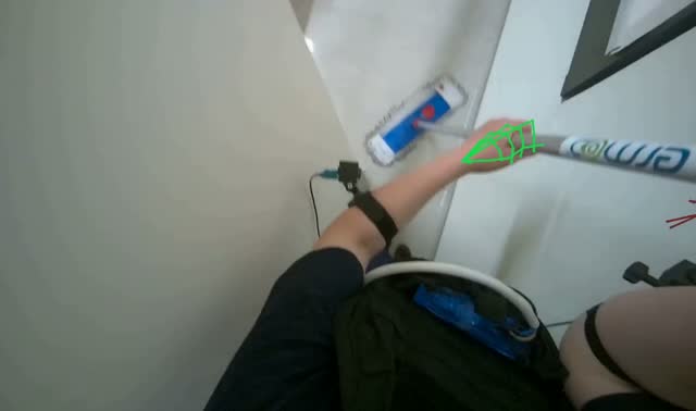 Mopping wall: egocentric robotics sample