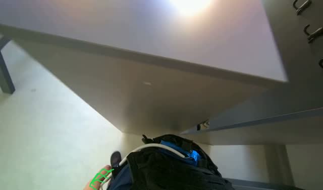 Wiping storage shelves: egocentric robotics sample