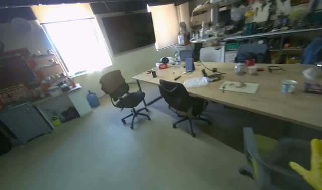 Moving chairs around table: egocentric robotics sample