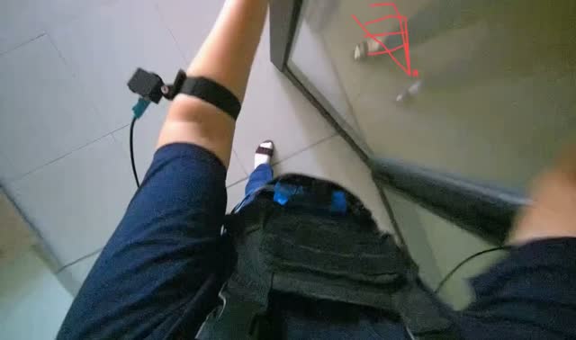Wiping glass panels: egocentric robotics sample