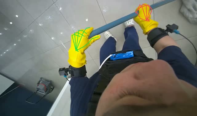 Mopping floor: egocentric robotics sample