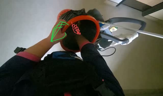 Collecting trash from office area: egocentric robotics sample