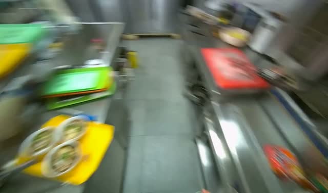Serving food to customers: egocentric robotics sample