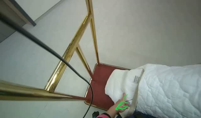 Transporting and distributing bedding with cart: egocentric robotics sample