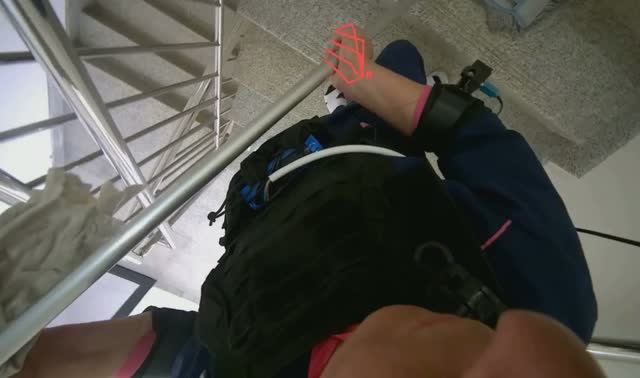 Mopping floor: egocentric robotics sample