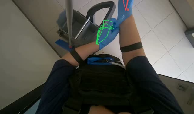Moving cleaning cart: egocentric robotics sample