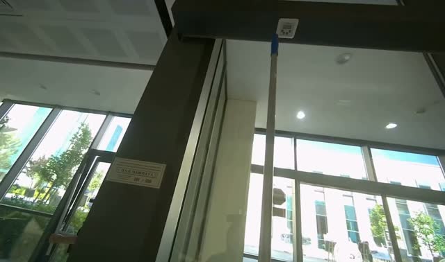 Mopping tiled floor: egocentric robotics sample
