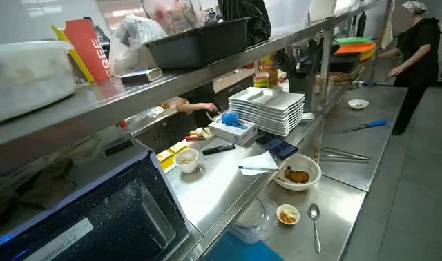 Chopping fresh herbs on board: egocentric robotics sample