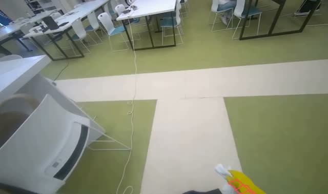 Preparing cleaning supplies: egocentric robotics sample