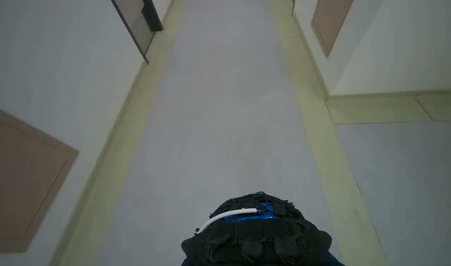 Wiping glass partition: egocentric robotics sample
